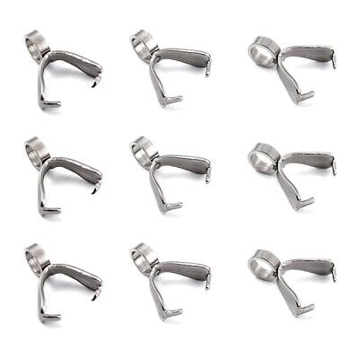 Tarnish Resistant 201 Stainless Steel Pinch Bails