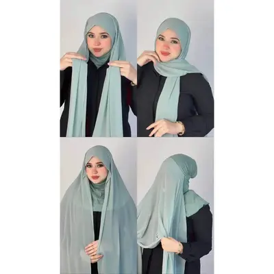 Ninja Chiffon Scarf