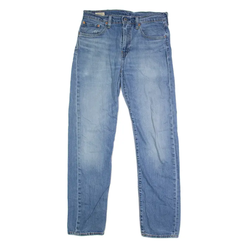 LEVI'S 502 Jeans Premium E Mens Blue Regular Tapered W32 L32