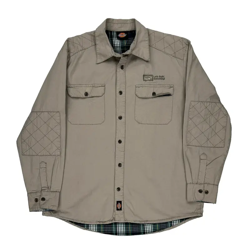 Dickies Overshirt - XL Beige Cotton
