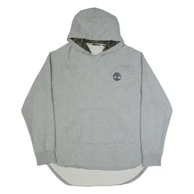 TIMBERLAND Lightweight Mens Grey Hoodie 2XL