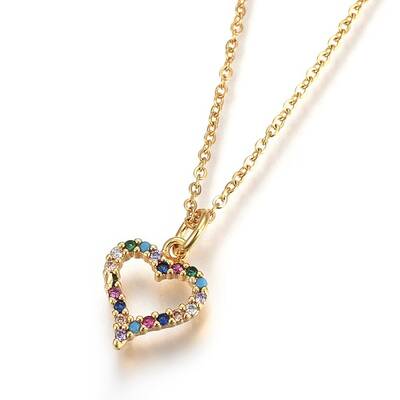 304 Stainless Steel Pendant Necklaces