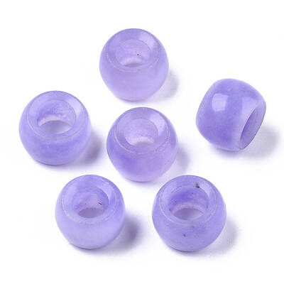 Natural White Chalcedony Beads