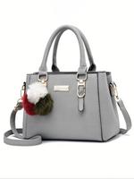 Women's Purse, Elegant Square Handbags, Fashion Letter Label Zipper Handbag, Casual Shopping & Travel Stylish Crossbody Bag, ...