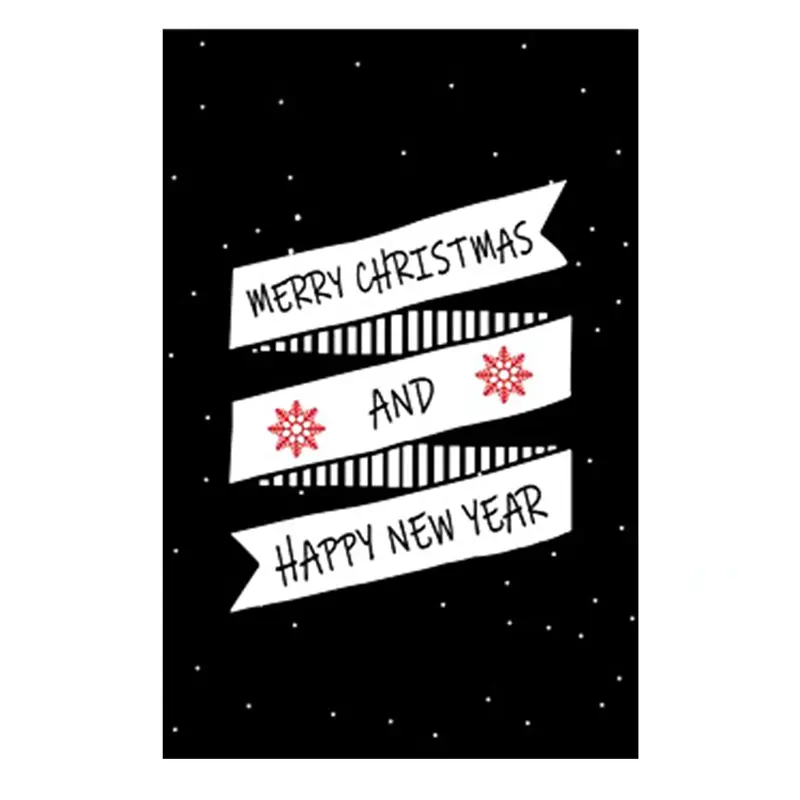 Memory Holiday Card™ - Black-Christmas & New Year