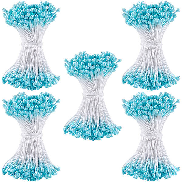 Cotton with Gypsum Artificial Flower Core for Hairpin Accessories