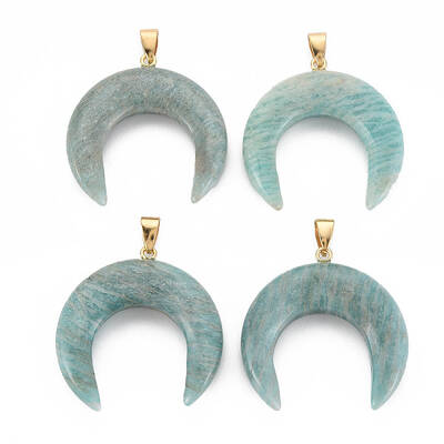Natural Amazonite Pendants