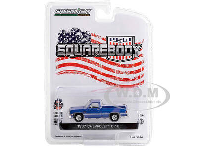 1987 Chevrolet C-10 Pickup Truck Blue \