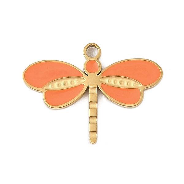 304 Stainless Steel Enamel Pendants