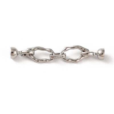 Brass Fold Over Clasps