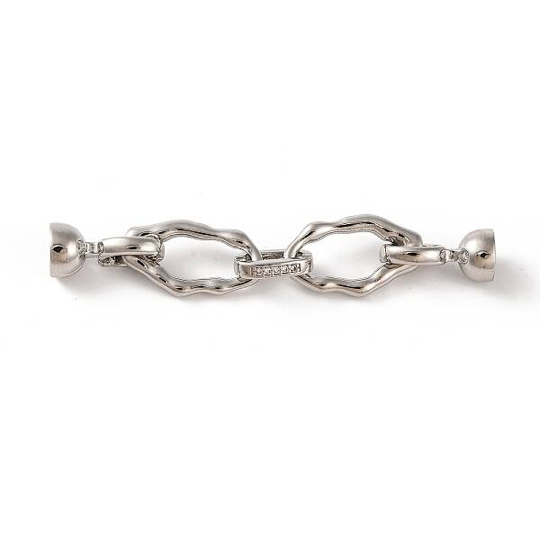 Brass Fold Over Clasps