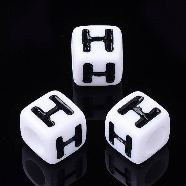 Letter Acrylic Beads