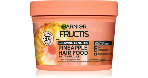 Garnier Fructis Food Pineapple Hair Mask - 400ml