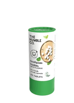 Toothpaste tablets with fluoride