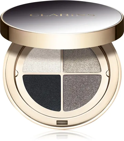 Clarins Ombre 4 Colors Eyeshadow Palette for a Long-lasting Effect Color 09 - Onyx Gradation 4.2 g