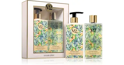 Vivian gray Set shower gel and body lotion with sparkling orange