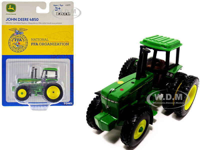 John Deere 4850 Tractor with Dual Wheels Green \