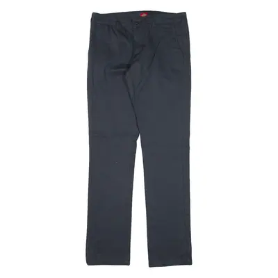 DICKIES Workwear Womens Trousers Grey Slim Straight W30 L31