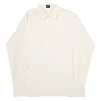 EPA UNIP Mens Formal Shirt Yellow Long Sleeve L