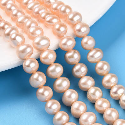 Natural Cultured Freshwater Pearl Beads Strands