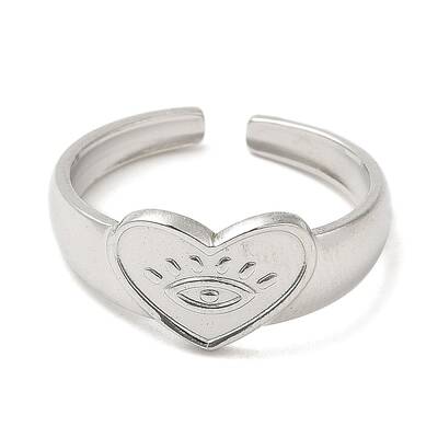 Non-Tarnish 304 Stainless Steel Open Cuff Rings