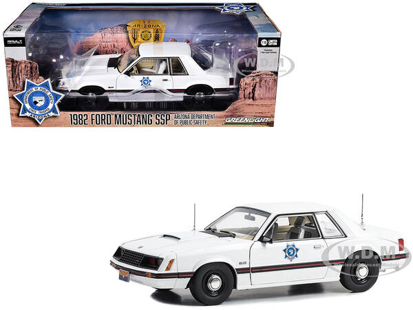 1982 Ford Mustang SSP White \