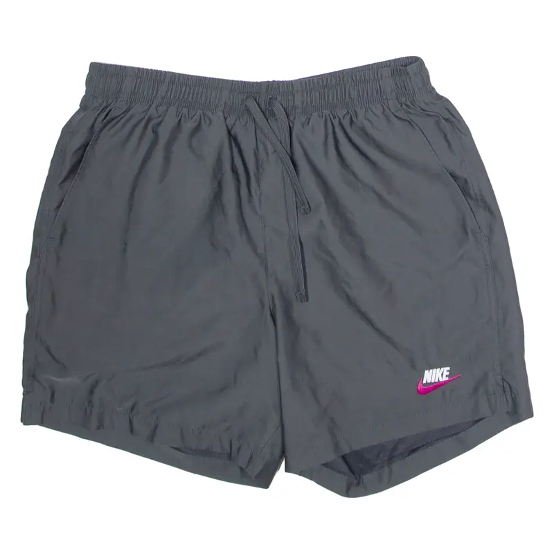 NIKE Mesh Lined Mens Swimming Shorts Grey M W30