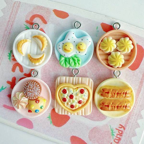 Opaque Resin Pendants