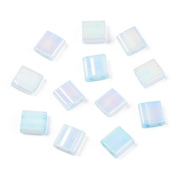 2-Hole Opaque Glass Seed Beads
