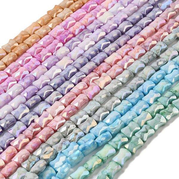 Electroplate Glass Beads Strands