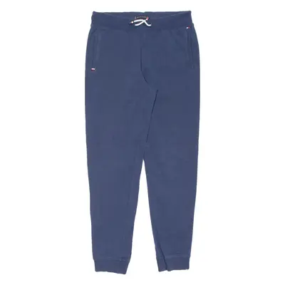 TOMMY HILFIGER Womens Joggers Blue Skinny S W28 L28