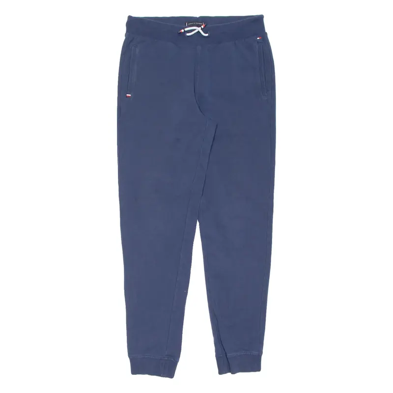 TOMMY HILFIGER Womens Joggers Blue Skinny S W28 L28