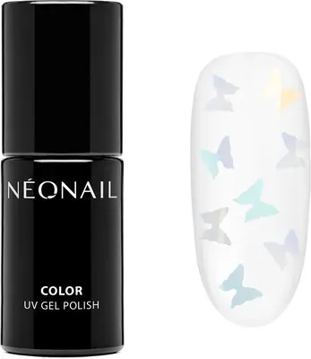 NEONAIL Blooming Dreams Gel Nail Polish with UV/LED Lamp, Dancing Butterflies, 7.2 ml