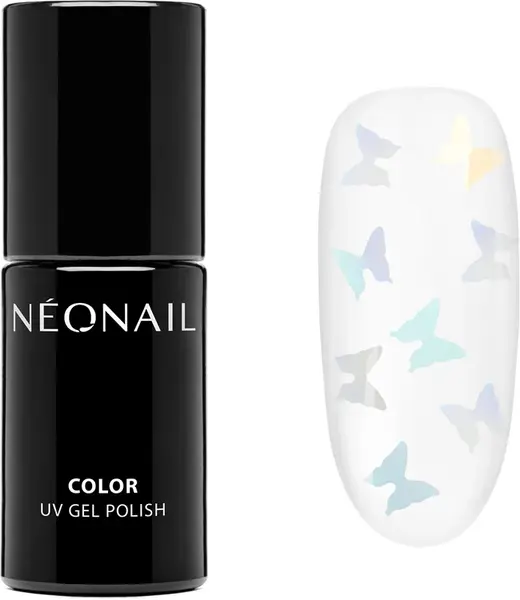 NEONAIL Blooming Dreams Gel Nail Polish with UV/LED Lamp, Dancing Butterflies, 7.2 ml