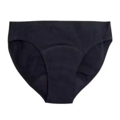 Imse Black Teen Bikini Period Panties - Medium Flow S