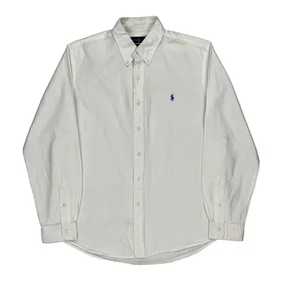 Ralph Lauren Shirt - Large White Cotton
