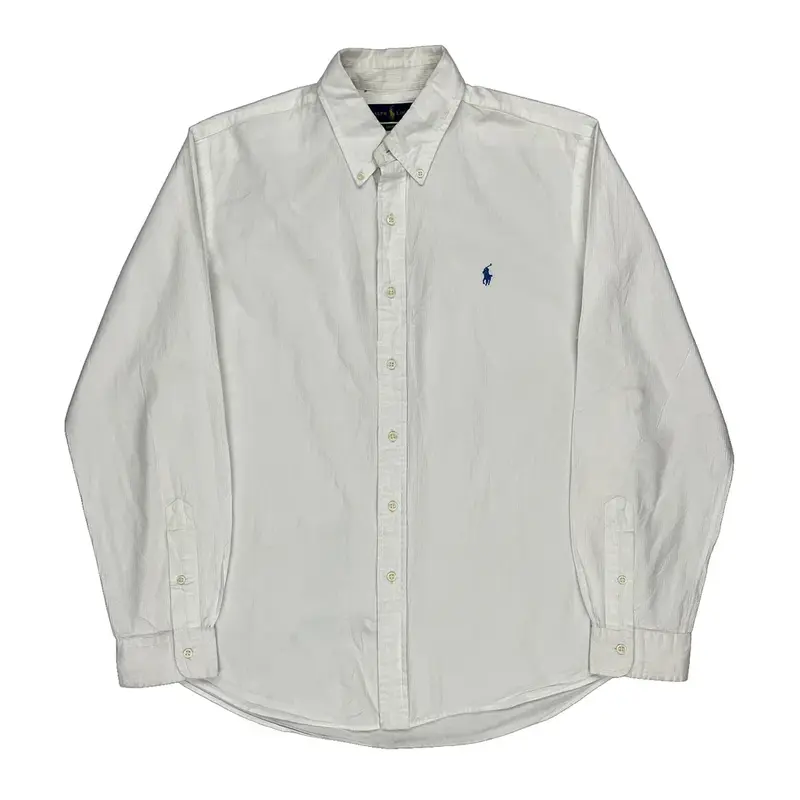Ralph Lauren Shirt - Large White Cotton