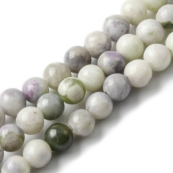 Natural Peace Jade Beads Strands