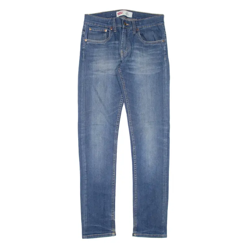 LEVI'S 512 Jeans Boys Blue Slim Tapered W29 L31