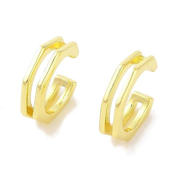 Brass Cuff Earrings for Women
