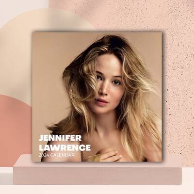 Jennifer Lawrence Calendar 2024, Celeb Calendar, Jennifer Lawrence 2024 Wall Calendar