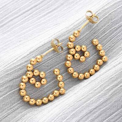 304 Stainless Steel Stud Earrings