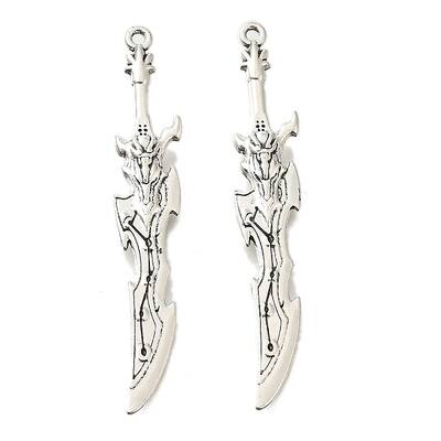 Tibetan Style Alloy Big Pendants