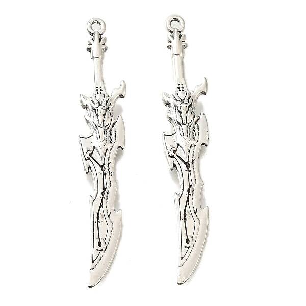 Tibetan Style Alloy Big Pendants