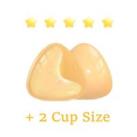 Women's Push Up Sticky Bra Inserts, Double Sided Adhesive Bra Pads, Washable & Reusable, Comfortable Womenswear, Suitable for...