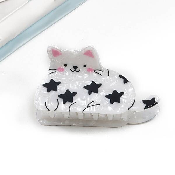 Animals PVC Claw Hair Clips