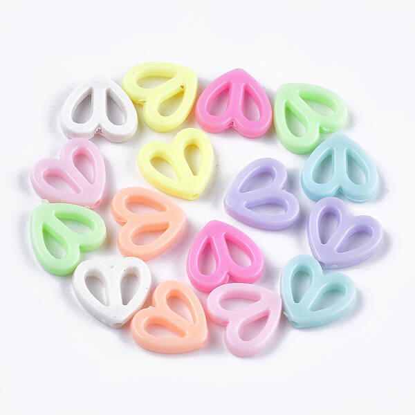 Opaque Acrylic Beads