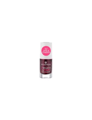 Essence Cosmetics What A Tint! Tinta labbra e guance 01-Kiss From A Rose 4,9 ml