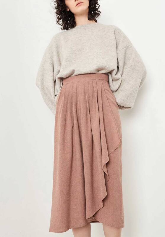 Skirt Soul Sister Rosewood | Color: ROSEWOOD | Size: FR-40
