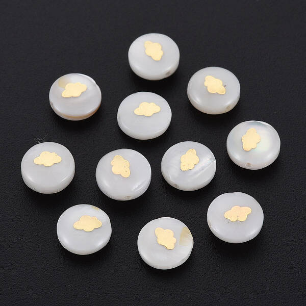 Natural Freshwater Shell Beads